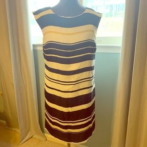 Loft stripped dress. Women’s 2.